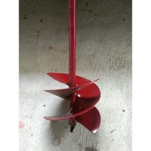 สว่านเจาะดินมือหมุนสำหรับวางเสาขุดหลุมปลูกต้นไม้เจาะลึก1เมตร ผลิตจากเหล็กกัลวาไนซ์เเท้หนาพิเศษเเข็งเเรงทนทานราคาถูกสุด