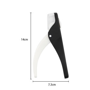 YTL กรรไกรตัดเล็บสําหรับเล็บอะคริลิค U Word เคล็ดลับปลอมเครื่องตัดขอบ Trimmer Triple Cut