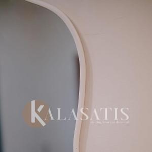 Aesthetic Mirror Bentuk MUSHROOM / Cermin Dinding Estetik Gantung / Perlengkapan Hiasan Kamar Ruangan / Dekorasi Pinterest / Cermin Irregular Lucu / Cermin kamar mandi / Wastafel mirror / Cermin lampu LED / Kado ulang tahun / Wedding gift / Kalasatis