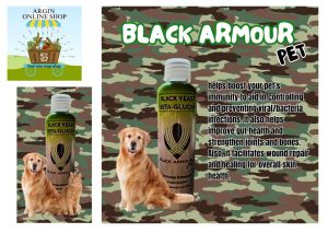 Black Armour Pet Black Yeast Beta-Glucan 100ml Syrup