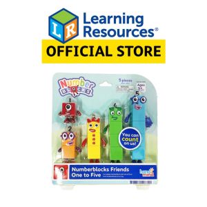 Learning Resources Numberblocks Friends One to Five Figure Set by hand2mind- Age 3+ Numbers Counts