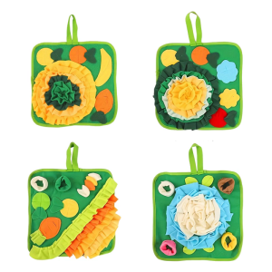 Snuffle and Lick Mat for Pet and Puppies Engaging Snuffle Mat for Mental Stimulation and Fun Feeding
