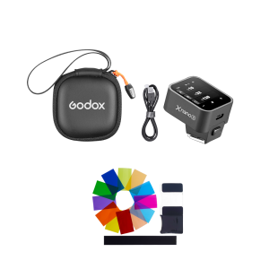 Godox X3 TTL HSS 2.4G Wireless Flash Trigger OLED Touch Screen Transmitter Quick Charge for Sony With Accessiories Xnano-S