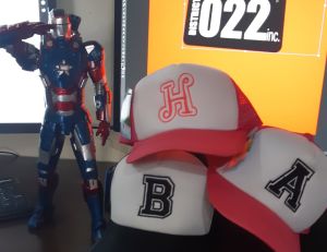 Topi Jaring Anak GRATIS Bordir Inisial Nama Huruf Bebas