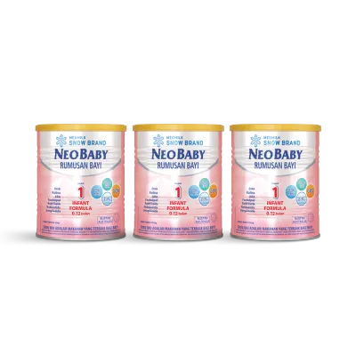 MEGMILK Snow Brand Step 1 Neo Baby 300G x3