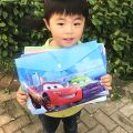KAKA Cartoon Cute Waterproof Student Kitty Kids Gift Paper School Stationery Tool Doraemon Document Envelopes File Folders Document Organizer A4 File Bag. 