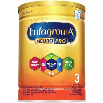 Sữa Bột Enfagrow A+ Neuropro Số 3 Phát Triển Trí Não Tăng Đề Kháng Cải Thiện Tiêu Hóa Cho Bé - Bibo Mart
