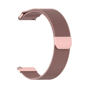 Zionia Watch Strap Band 18mm 22mm Width Milanese Loop Stainless Steel Metal for Garmin Forerunner 570 47mm 265 265S 255 255S Music Forerunner570 Vivoactive 4/4S Vivomove 3S Captain Marvel Rey First Avenger Venu 2 2S 3 3S Venu4 45mm 41mm Venu3 Accessories