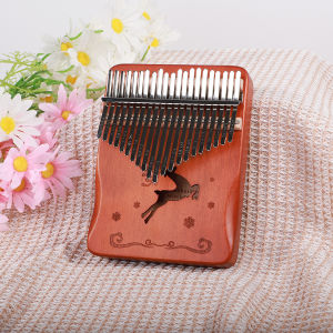 คีย์บอร์ดคาลิมบา 21 เสียง /17 ปiano สำหรับเด็กผู้หญิง แบบเริ่มต้น ง่ายต่อการเรียนรู้ เครื่องดนตรีแบบใช้นิ้ว