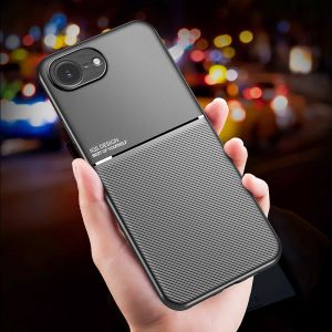 Leather Funda For iPhone 16e Case Magnetic Car Phone Cover for iPhone 16 e iPhone16e 2025 Soft Silicone Shockproof TPU Coque