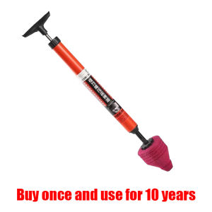 PORTORO Toilet Pump Plunger Toilet Cleaner Drain Declogger High Pressure Toilet Plunger Toilet Clogged Remover Plunger Pump for Toilet Toilet Bowl Unclogger Pump