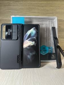 Samsung Galaxy Z Fold 5 5G Case Nillkin Camshield Pro Back Cover with stand