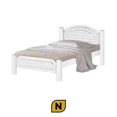 Living Mall Robby Series Single Wooden Modern Bed Frame In 12 Designs