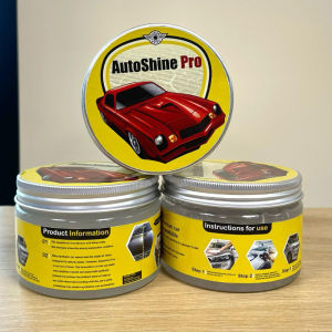 Sáp AUTOSHINE PRO 300g Chuyên Đánh Bóng Xe Máy Ô Tô Phủ Ceramic Wax Làm Đẹp Bóng Xe - Đánh Sạch Vết Xước Tặng Mút Khăn Lau