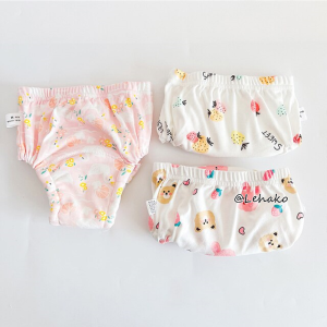 🇸🇬 Fast Shipping ★ 3pcs Toddler Training Pants Toilet Potty Training Underwear Baby Boys Girls 6 Layer Cotton