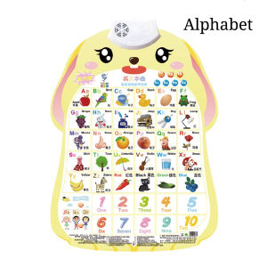 Talking Poster Alphabet Wall Chart ABC Sound Learning Bilingual Baby Kids Interactive Pendidikan Awal