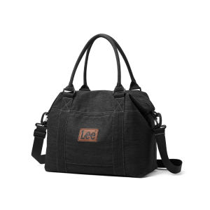 LEE Duffel Bags For Women Large Capacity Denim daffle bag female Multi-Carry For Travelling Sports Luggage hand carry