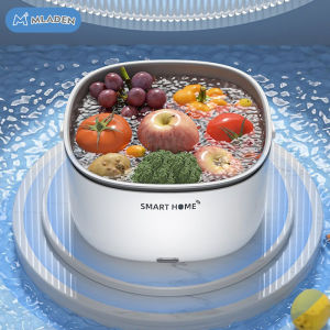 MLADEN Fruit Vegetable Purifier Machine IPX7 Waterproof Fruit Purifier Purification Technology Leak-proof Food Washing Machine