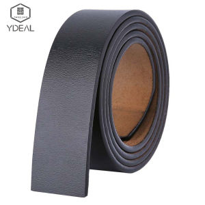 【COD/Ready Stock】 Belt Strap For Men Man New Fashion Men Belt Strap Mens Cow Leather Belt Strap 100% Genuine Leather Belts Strap for Automatic Slide Buckle Without Buckle(Only Belt Strap)