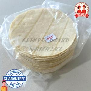 CORN TORTILLA SOFT TACOS 1kilo or 6pcs/pack 6" x 6" [ Birria Taco  Street Taco ] Traditional Snack