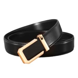 เข็มขัดหนังผู้ชายเข็มขัดปรับได้ดีไซน์คลาสสิกสำหรับชุดสูททางการและเสื้อผ้าลำลอง