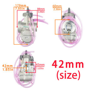 (Large displacement) motorcycle carburetor Keihin Koso PWK carburetor with injector for PWK 33 34 35 36 38 40 42MM 2T 4T motorcycle for 200cc-450cc Power Jet  motorcycles KR150