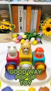 GOODWAY Pop Up Toys Baby Toys Children Learning Educational Toys