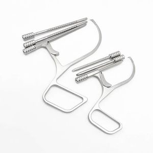 QSWTITAN Orthopedic Adjustable C type Drill guide Knee cruciate ligament aimer guide Shoulder Femoral Tibia k-wire Aiming guide