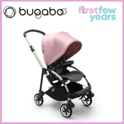 Bugaboo Bee 6 Stroller (Aluminium Frame With Grey Fabric) by First Few Years