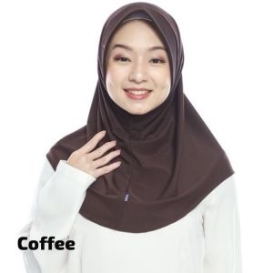 Hijab bergo Hamidah Instan / Kerudung bergo murah / Kerudung Instant / Kerudung Jersey/ Hijab Grosir