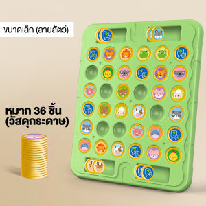 เกมจับคู่ความทรงจํา เกมจับคู่เด็ก สัตว์และผลไม้ เกมกระดานพลิก ฝึกความจำ ของเล่นเสริมพัฒนาการ เล่นได้ 2-4 คน เหมาะกับครอบครัวและปาร์ตี้