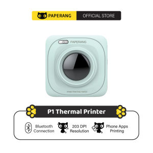 Paperang P1 printer thermal printer mini printer wireless printer murah printer for phone Portable Printer Label Picture Photo Receipt Note Printing Bluetooth & USB Support Inkless Printing 203dpi Support Android & iOS