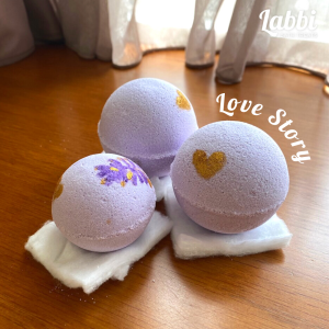 LOVE STORY [Labbi] Bath bomb / Viên sủi bồn tắm / Bom tắm / Viên thả bồn tắm / Bathbomb