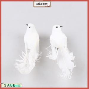 Follow Get New[Bloom Z] White Birds Artificial Foam Feather Doves Craft Birds Mini Decorative Birds