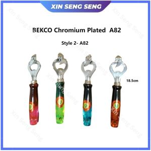 19.5cm/18.5cm BEKCO Chromium Plated A80/ A82 (Thailand Can Opener Crystal Handle)(泰国开罐器水晶手柄)