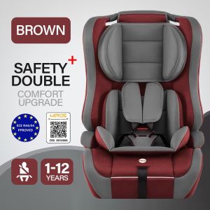 Universal Kids Car Seat 9M-12Y | Adjustable Portable & Easy Install Toddler Safety Seat for Infants to Children
