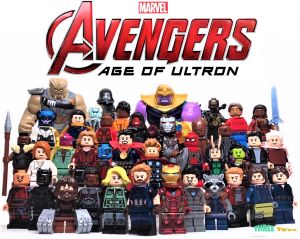Marvel Avengers Minifigures lego Building Blocks Toys Lego Iron Man Captain Thor Kids Gift Figure box figure