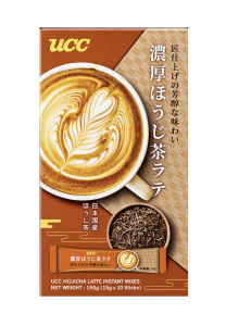 UCC HOJICHA LATTE INSTANT MIXES NET WEIGHT 150g (15g x 10 STICKS)