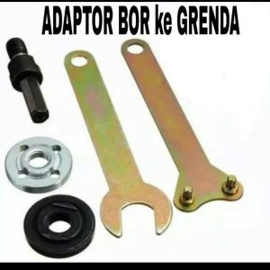 ADAPTER MESIN BOR KE MESIN GERINDA / ADAPTOR KONVERTER MESIN BOR MENJADI GERINDA