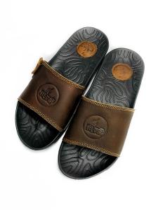 Sendal selop kulit sandal pria slop