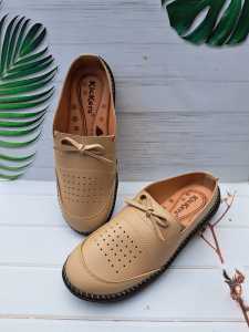 Sandal Selop Wanita Dewasa 2024 - Sepatu Slop Remaja Simpel Elegan Murah - Sandel Promo Kickrezs - Sandl Viral