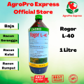Zagro Rogor L-40 1 Liter Racun Serangga Insecticide Dimethoate 38% Bena Kesing Kutu Daun. 