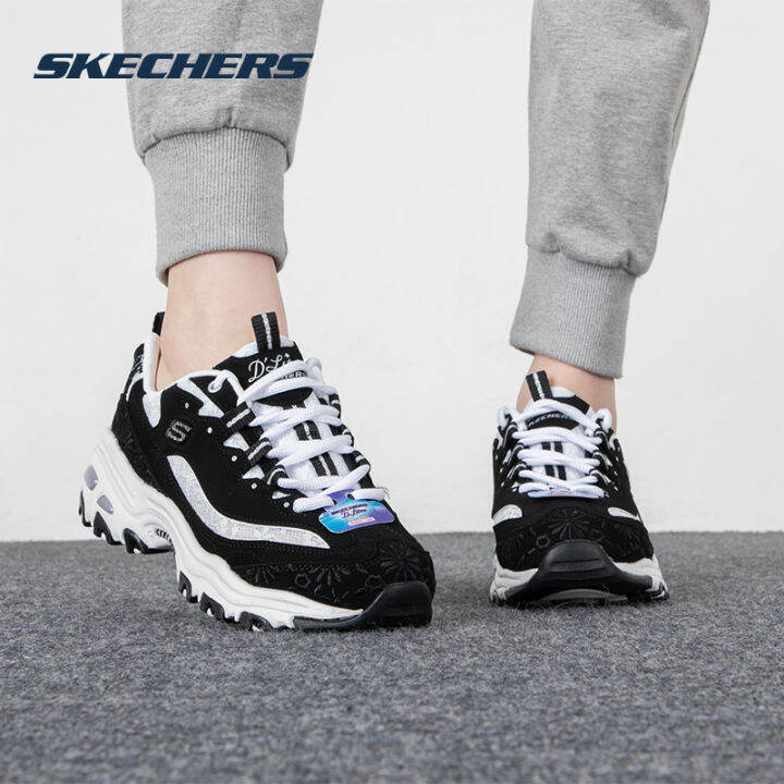 Sketchers platform hot sale shoes