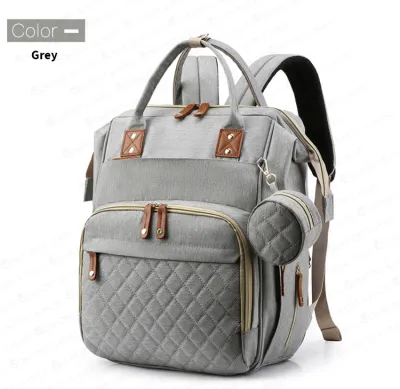 Comfort and Hugs Portable Bed Mummy Bag Multifunctional Large Capacity Waterproof With Built In Changing Mattress Mommy Bag / Diaper Backpack Organizer Insulated Compartment / Portable Baby Crib Bed Bags