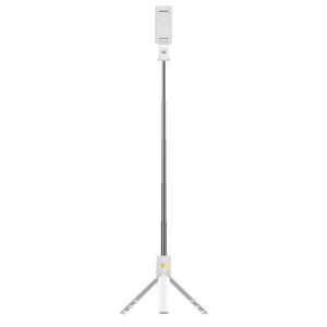 Selfie Stick Integrated Tripod Wireless 4.0 Wireless Selfie Stick Mini Portable Extendable Stainless steel Selfie Stick Tripod with Wireless Remote Control for Smart Phone