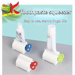 MULTIFUNCTION TOOTHPASTE SQUEEZER TOOTHPASTE DISPENSER ROTATABLE FACIAL WASH CLIP TUBE 挤牙膏器 牙膏挤压器 - HOME & LIVING