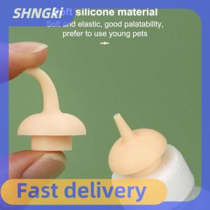 SHNGki Pet Kitten Feeding Bottle Nipple Feeder Can Squeeze Liquid Milk Nursing Bottle For Newborn Dogs Puppies Rabbits Hamster Cat