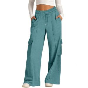 Sweatpants Women Baggy Lounge Pants Workout Gym Active High Waisted Comfy Joggers for Women Fall Clothes