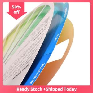 🔥🔥🔥sjqgqx Professional Paper Card Design Color Mixing Wheel Ink Chart Guidance Round