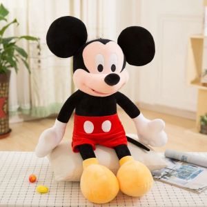 CHCA Christmas Kids Toy Cartoon Birthday Gifts 40/50cm Plush Pillow Mickey Mouse Plush Toys Plush Dolls Stuffed Toys